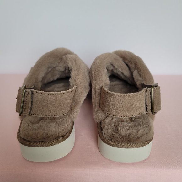 KOOLABURRA BY UGG Women’s Fuzz-EE Faux-Fur Slipper Sandals-Amphora. Size 9M⭐ - Picture 10 of 14